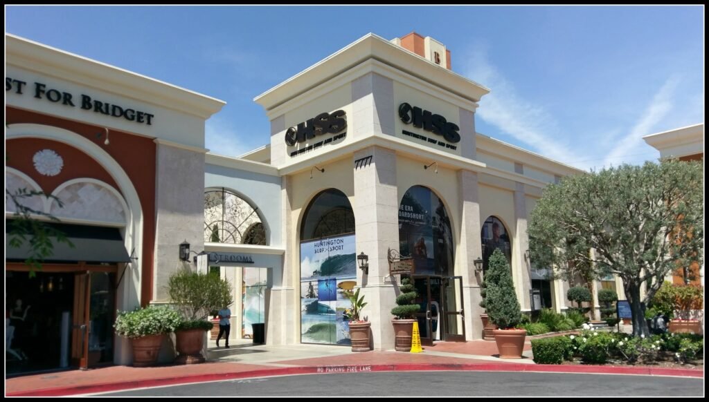 Orange County shopping mall