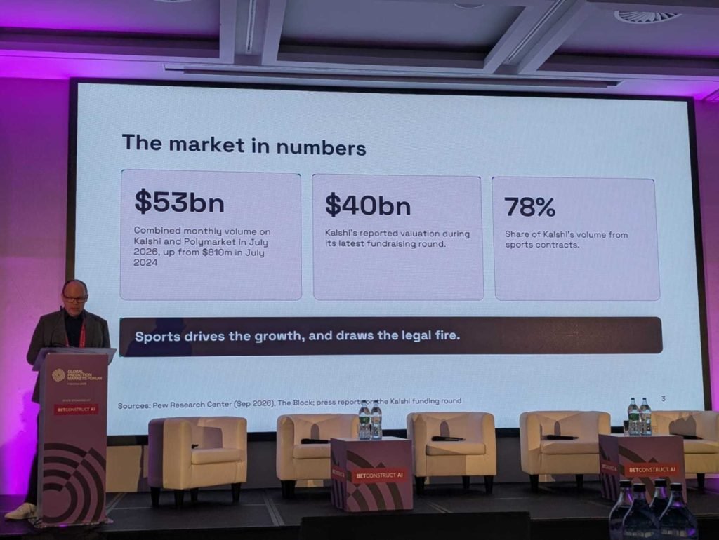 SBC Summit Day 3: Gibraltar warns against "fighting against the tide" of predictions markets 7 SBC News SBC Summit Day 3: Gibraltar warns against "fighting against the tide" of predictions markets